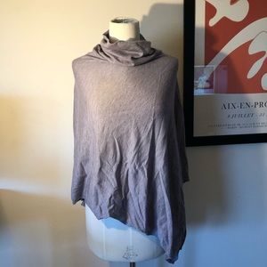 Forte Cashmere Purple Cape